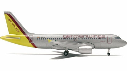 1:500 Herpa Germanwings AIRBUS A319 Passenger Airplane Diecast Aircraft Model