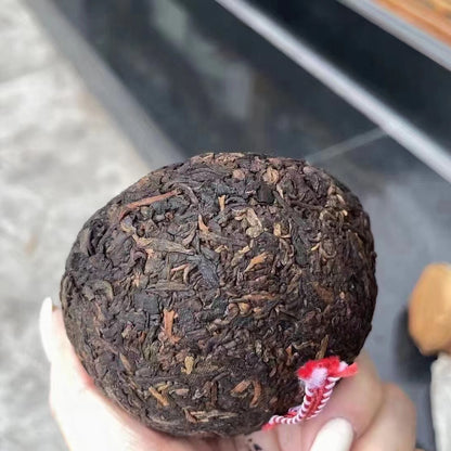 250g Yunnan Mangfei 1993 Ripe Pu-erh Tuo Tea Brick Aged Cooked Puer Tea