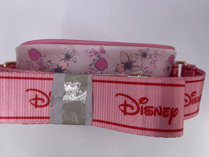 Disney Crossbody Bag Rare 8.5" Lady Purse Snow White Princess Pink New Gift