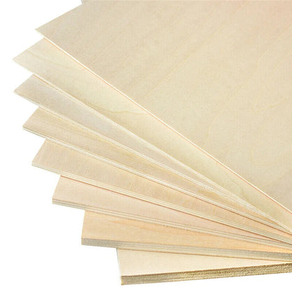 Basswood Plywood Multi Size Aviation Layer Board Plank Unfinished Wood Materials