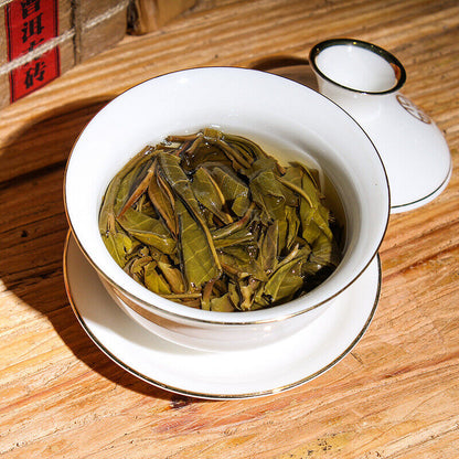 500g Natural Yunnan Pu'er Raw Tea Brick Pu'er Raw Tea Brick Healthy Drink