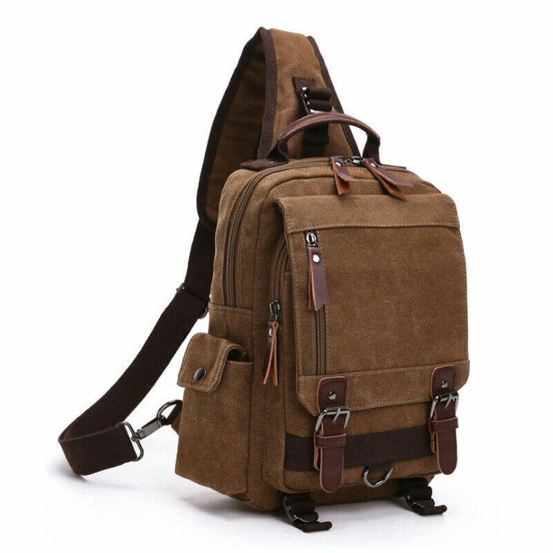 Canvas Backpack Men Travel Back Pack Shoulder Bag Women Laptop School Bags