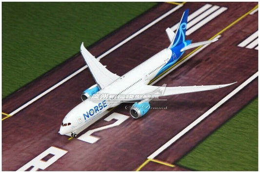 1:400 JC Wings NORSE BOEING 787-9 Passenger Airplane Diecast Aircraft Model