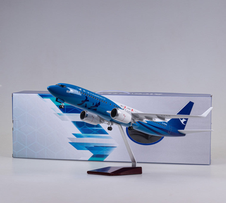 1:85 47CM XIAMENAIR BOEING 737 MAX Passenger Airplane Landing gear Resin Model