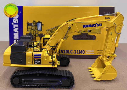 1:43 40CM PC520LC-11M0 Excavator Construction Machine Equipment Diecast Model