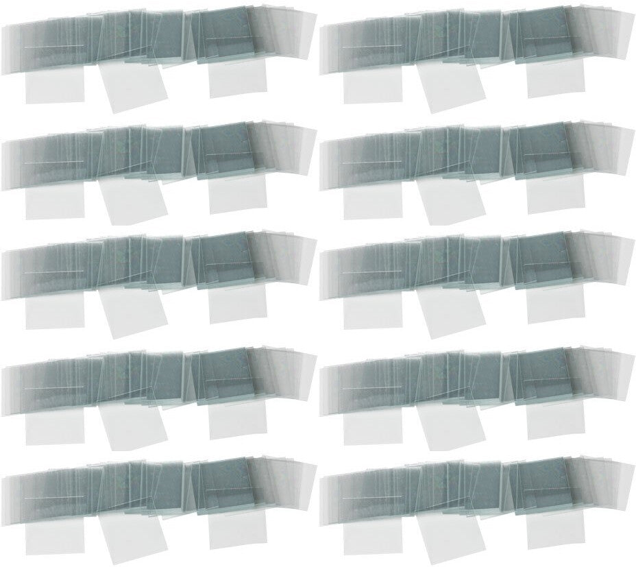 1,000 Pack Glass Microscope Cover Slips, 22mm x 22mm, #1 Thickness