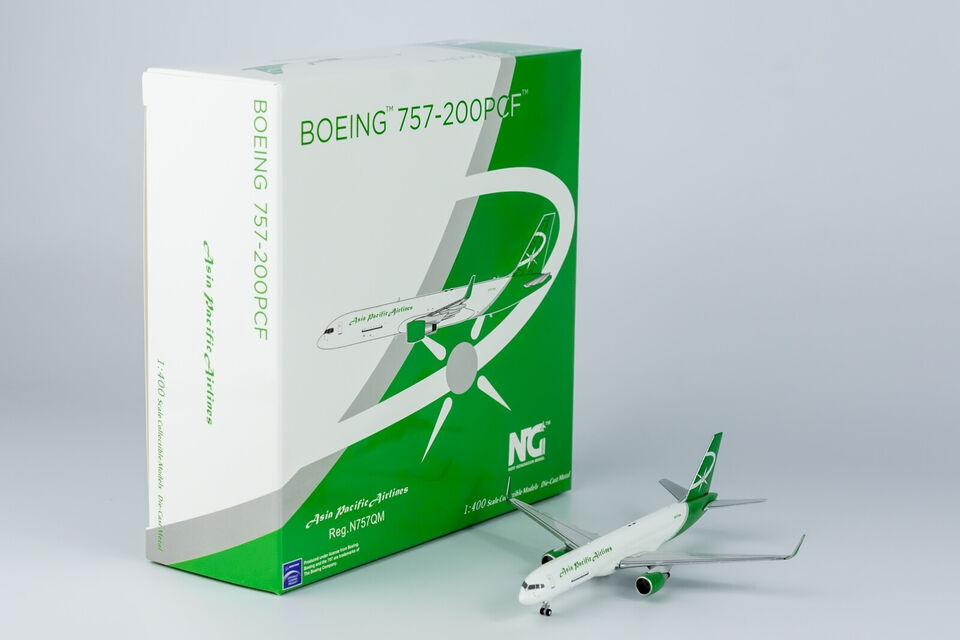 1:400 NG Model Asia Pacific Airlines BOEING 757-200 Aircraft Diecast Plane Model