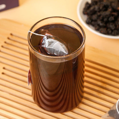 Free Dried Black Mulberry Fruit Infusion Tea Health Tea Bag Tea 60g