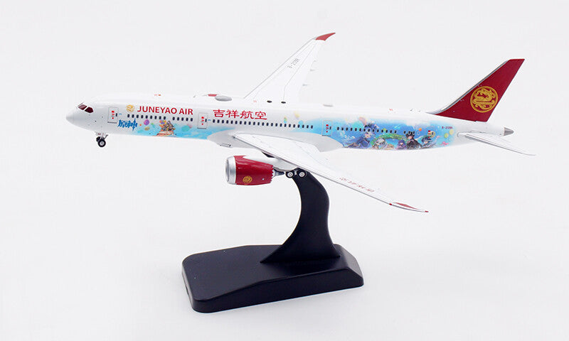 1:400 AV Models Juneyao Plane Airlines Boeing 787-9 Diecast Aircraft Model