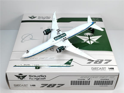 1:400 JC Wings SAUDIA BOEING B787-10 Passenger Airplane Diecast Aircraft Model