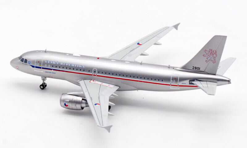 1:200 JC Wings CZECH AIR FORCE AIRBUS A319 Airplane Diecast Plane Aircraft Model