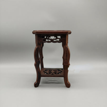 5.75'' New Wooden Practical Decor Small Square Semi Cascade Bonsai Display Base