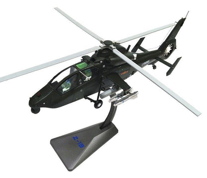 1:48 37CM China Z-19 Helicopter Airplane Diecast Military Aircraft Plane Model