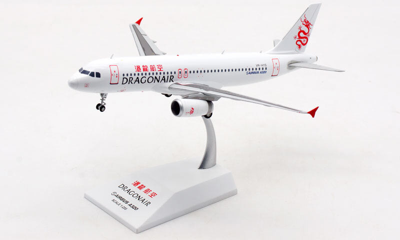1:200 JC Wings Dragonair Airbus A320 Passenger Airplane Diecast Aircraft Model