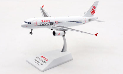 1:200 JC Wings Dragonair Airbus A320 Passenger Airplane Diecast Aircraft Model