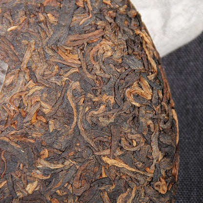 Pu-erh Liangpin Series 2017 Haiwan Old Comrade Liang Gong Puer Tea 400g Ripe