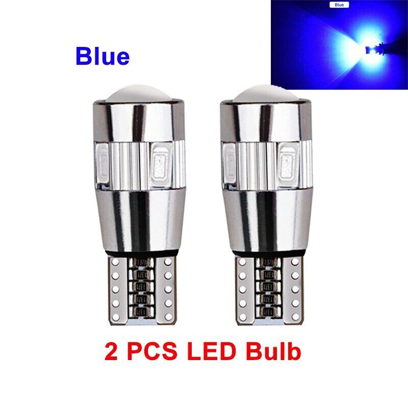 LED Lights Car Bulbs Clearance Wedge Side Reverse Lamps Car Interior Lights 2Pcs
