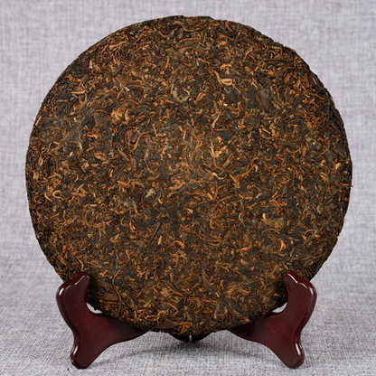 Puerh Tea 357g Banzhang Golden Bud Ripe Tea Black Tea Weight Loss Healthy Drink