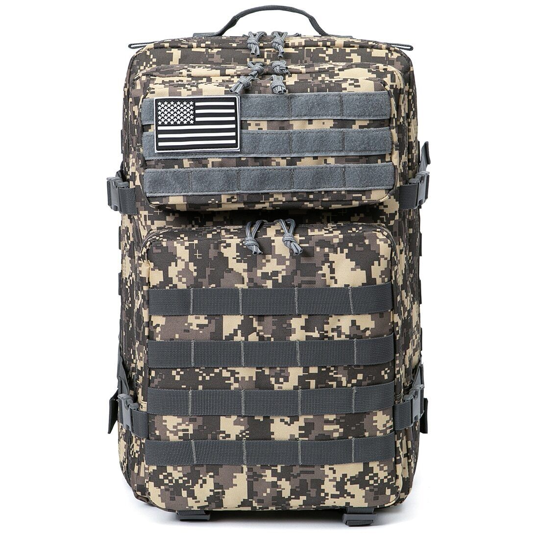 50L Tactical Men Molle Camouflage Army Backpack Hunting Camping Out Bag