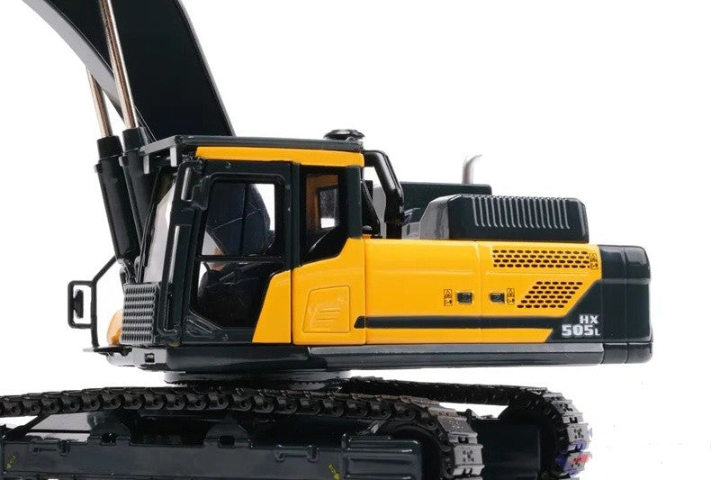 1:35 HX505L Crawler Excavator Construction Machine Equipment Diecast Model