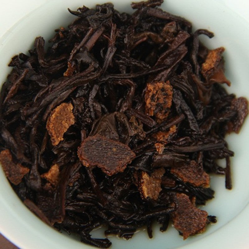 500g Pu'er Tea Ripe Tea Loose Tea Ganpu Pu Erh Tea 312 Aged Orange Pu Tea