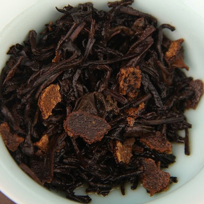 500g Pu'er Tea Ripe Tea Loose Tea Ganpu Pu Erh Tea 312 Aged Orange Pu Tea