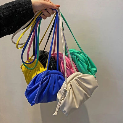 Synthetic Leather Crossbody Bag Handbags Purses Fashion Shoulder Bag Clutch 1PC