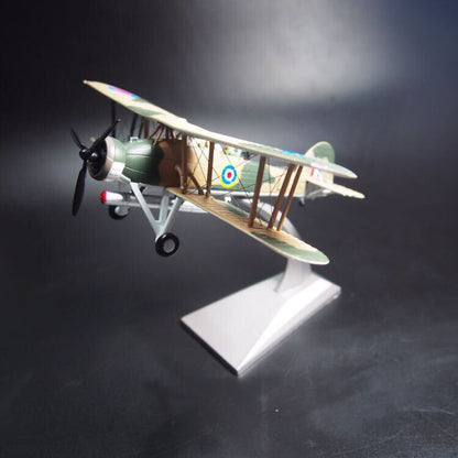 British Royal Navy L2 Swordfish 1/72 diecast plane model aircraft