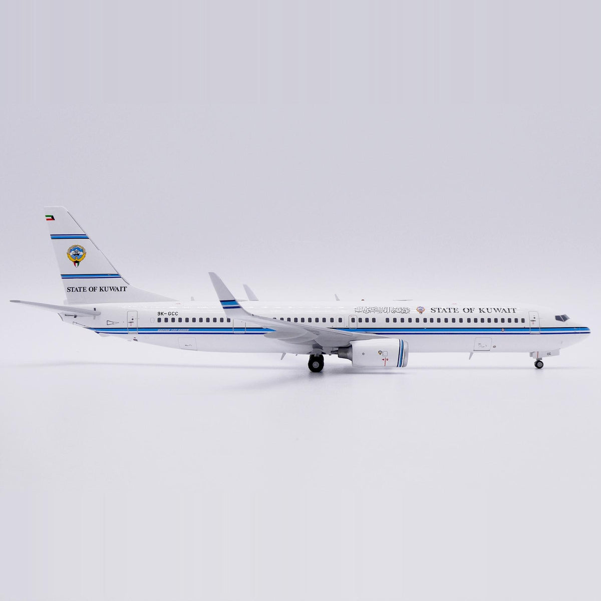 1:200 JC Wings Kuwait Government B737-900ER Airplane Diecast Aircraft Model
