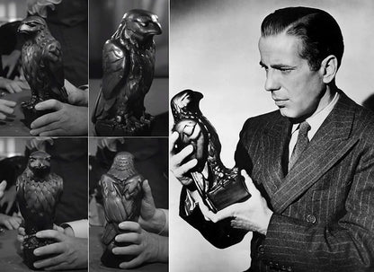 Maltese Falcon Statue Prop Handmade Resin Sculpture Home Decoration Originality
