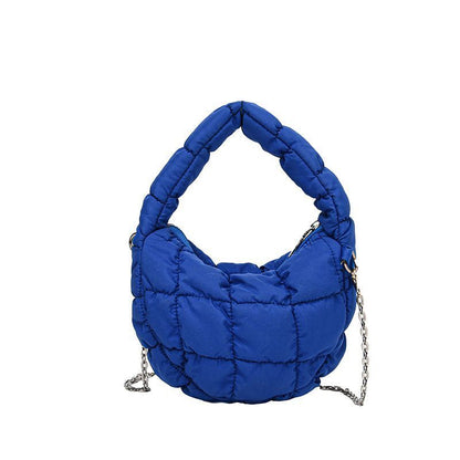 Handbag Pleated Mini Cloud Bag Messenger Chain Crossbody Shoulder Bags 20*13*6cm