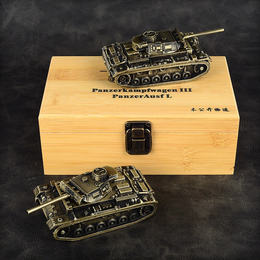 1/72 Wwii German Type Iii L Tank Full Metal Finished Static Model Two colors