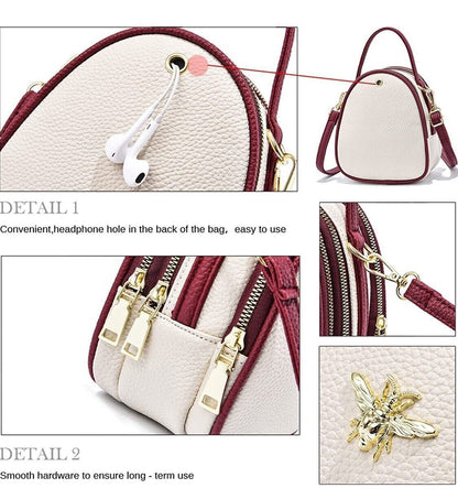 Women Shell Handbag Shoulder Crossbody Bag PU Satchel Quilted Purse Tote Gift