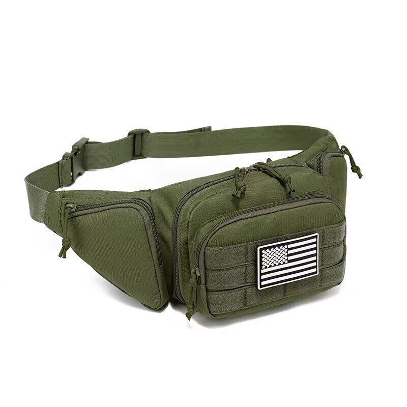 Men's Tactical Waist Bag Pack Chest Training Hiking Bags Wallet Military Belt