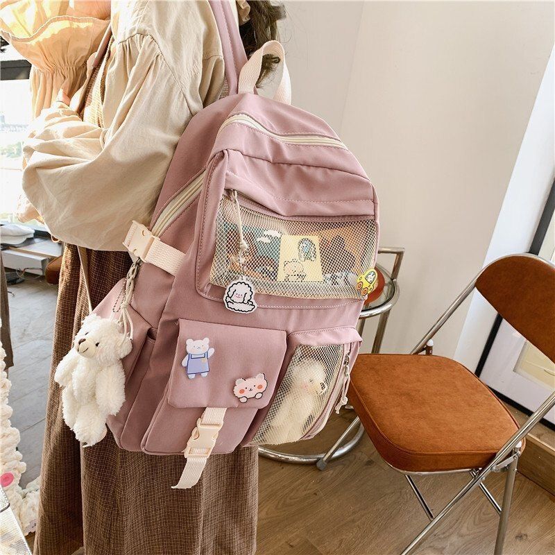 Large Capacity Backpacks Students Bag Waterproof School Traveling Bag 32*13*43CM