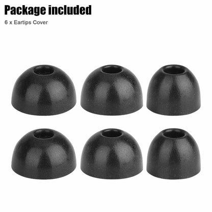 6Pcs Black Ear Tips Cover S M L Set For Samsung Galaxy Buds Pro Earbuds Parts gg