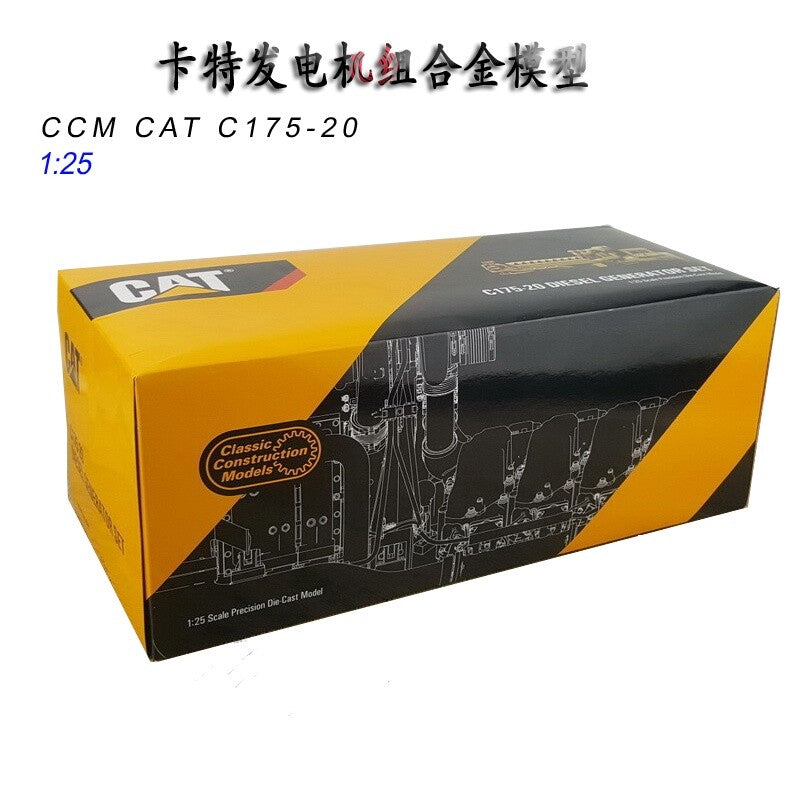 1:25 C175-20 Engine-generator Combination Construction Equipment Diecast Model