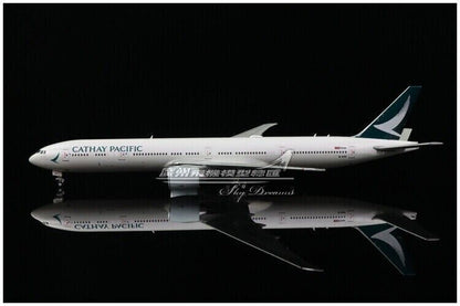 1:400 JC Wings CATHAY PACIFIC BOEING 777-300ER Passenger Airplane Diecast Model