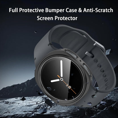 [6+6 Pack] for Samsung Galaxy Watch 8 Screen Protector Case 40Mm, Anti-Fog Tempe