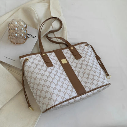 Tote Bags Women PU Leather Shopping Shoulder Bags Shopper Ladies Handbags