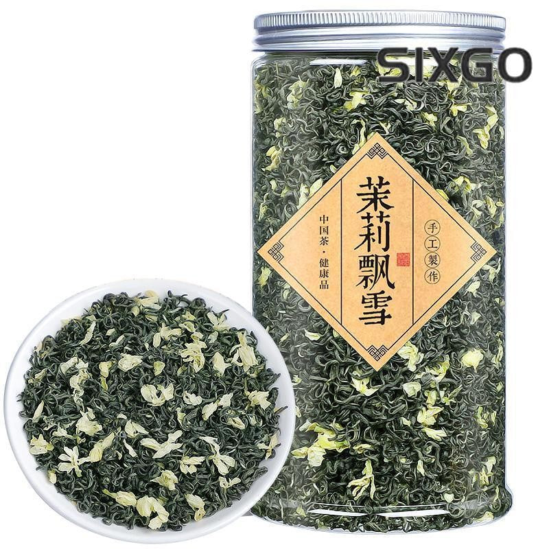500g New Tea Jasmine Tea Strong Aroma Type Jasmine Drifting Snow Tea Green Tea