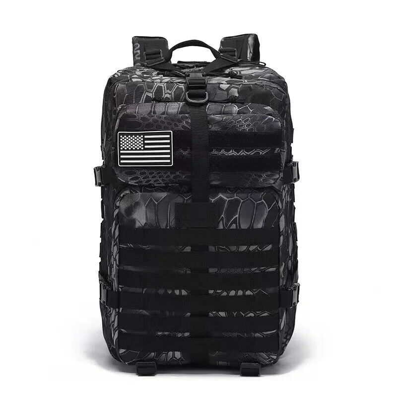 Man Tactical Backpack 50L Military Backpack Bags Outdoor Cycling Hiking Travel