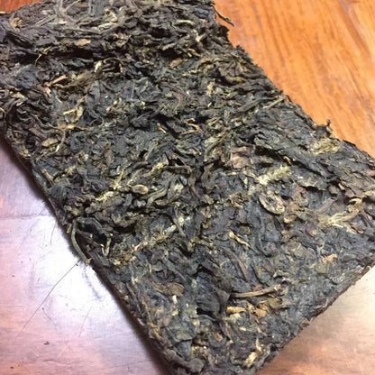 2003 Yunnan Pu'er Tea Pu-erh Raw Tea Brick Banzhang Old Tree Puerh Shen 250g