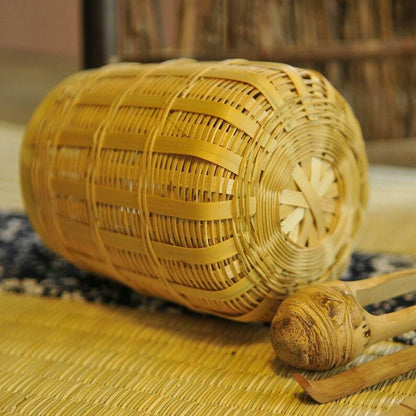 Bamboo Storage Box|Kitchen Storage Jar|Tea Accessories|Bamboo Pen Holder