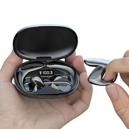Bluetooth 5.1 Bone Conduction Headset Wireless Outdoor Sport Open Ear Headphones