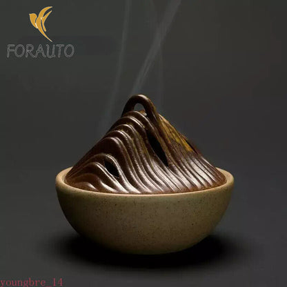 Hill ceramic incense burner coil incense base home decoration accessories -