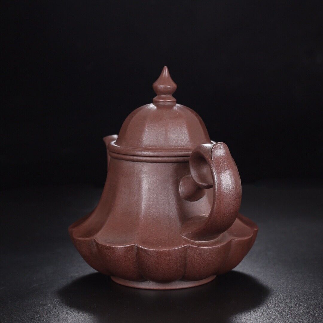 Chinese Yixing Zisha Clay Handmade Exquisite Teapot Qu Wan