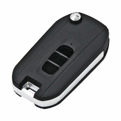 Remote Key Shell Case For Chevrolet Captiva 2006-2009 3 BTN Uncut Flip Folding