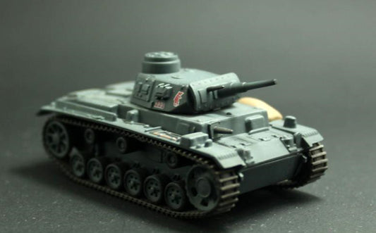 Panzerkampf WWII German PANZER III AUSF.G Grey 1/72 DIECAST MODEL FINISHED TANK