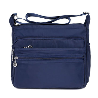 Messenger Bag Waterproof Nylon Shoulder Bags Travel Crossbody Purse 26*9*22 CM